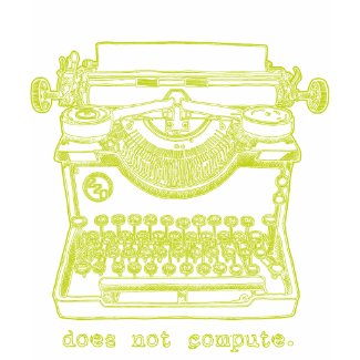 Does Not Compute (Chartreuse) shirt