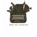 Does Not Compute Ladies Organic Fitted t-shirts