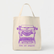 Does Not Compute (Purple) Bags