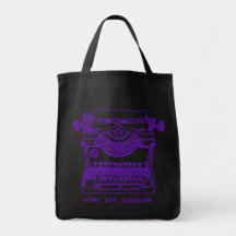 Does Not Compute (Purple) Tote Bag