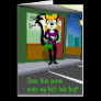 Does this... Skunk Greeting Card