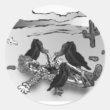 Does this taste funny to you? round stickers