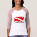 Ladies 3/4 Sleeve Raglan (Fitted)