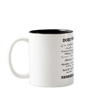 Does Your Signature Resemble Any Of These? mug