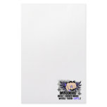 Doesn't Stand A Chance Stomach Cancer Stationery Paper
