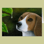 Dog 116 Beagle Greeting Card cards