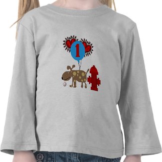 Dog 1st Birthday T shirts and Gifts shirt