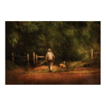 Dog -  A man and his best friend posters