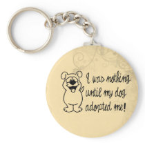 Dog Adoption Keychain