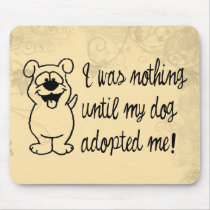 Dog Adoption Mouse Pads