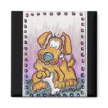 Dog and bone magnet