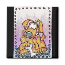 Dog and bone magnet by valarie79 Dog and bone magnet