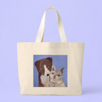 dog and cat by eric ginsburg bags