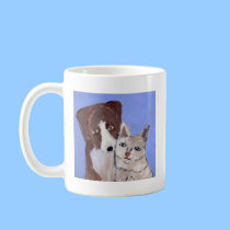 dog and cat by eric ginsburg mugs by egins11009 dog and cat by eric ginsburg mugs