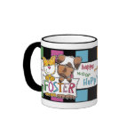 Dog and Cat Hold "FOSTER" Banner Mug