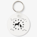 Dog and Cat Keychain by thehatch Dog and Cat Keychain