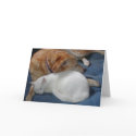 Dog and Cat Love Card
