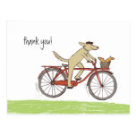 Dog and Squirrel Postcard