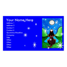 Dog and Stars Business Card