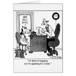 Dog Applies for a Loan cards