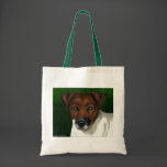 Dog Art - Jack Russell Terrier - Otis Tote Bags