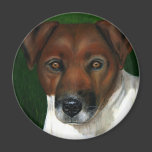 Dog Art - Jack Russell Terrier - Otis Magnets