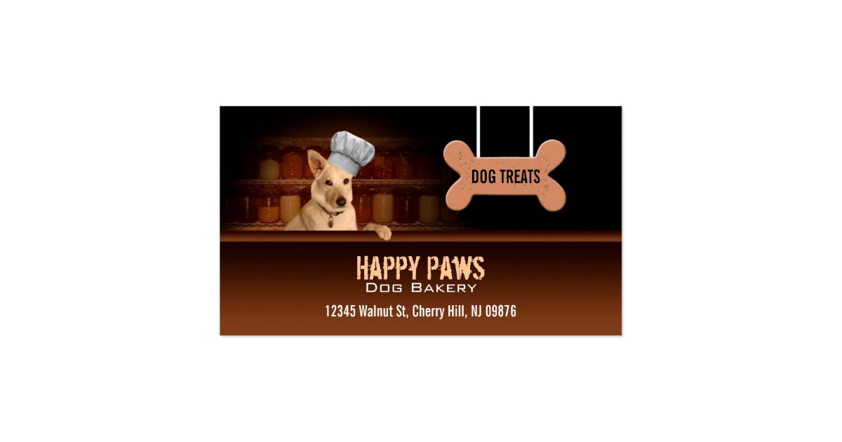Dog Bakery Business Cards Zazzle