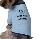 dog barking Don't make me angry dog shirt
