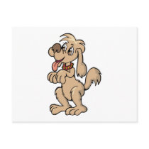 Dog Begging postcards