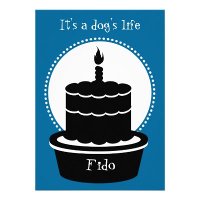 Dog Birthday Invitation - Dog's Life & Paw-ty! (10-pack)