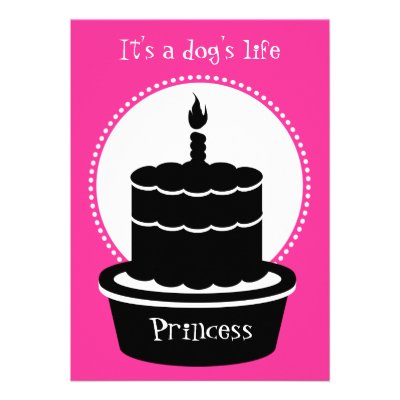 Dog Birthday Invitation - Dog's Life & Paw-ty! (10-pack)