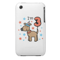 Dog Birthday Three Iphone 3 Cases
