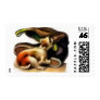 Dog bitting on large boot stamp