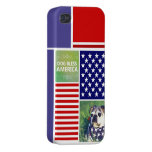Dog Bless America Patriotic iphone cases
