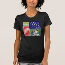 Dog Bless America Patriotic T-shirts