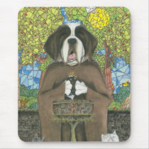 Dog Bless You Mousepad