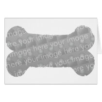 Dog Bone Card Design