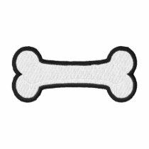 Dog Bone embroidered shirts
