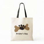 Dog Bone & Paw Print bags