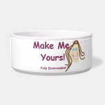 Dog Bowl ~ fully customizable pet bowl