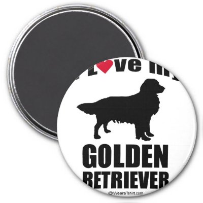 golden retriever dog breed. images Dog Breed Clock