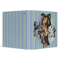 dog breeds notebook binders