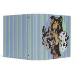 dog breeds notebook binder