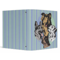 dog breeds notebook binders