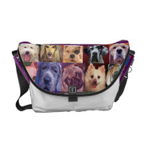 Dog Breeds Purse Messenger Bags