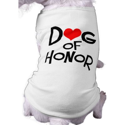 Dog Bridal T-Shirt Pet Clothing
