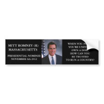 DOG BUMPER STICKERS