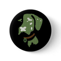 Dog buttons by GrungeFactory Dog buttons