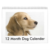 Dog Calendar calendars