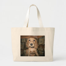 Dog Canvas Bag